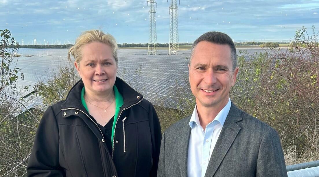 LT-Präsident Hergovich und LT-Präsidentin Heike Becker